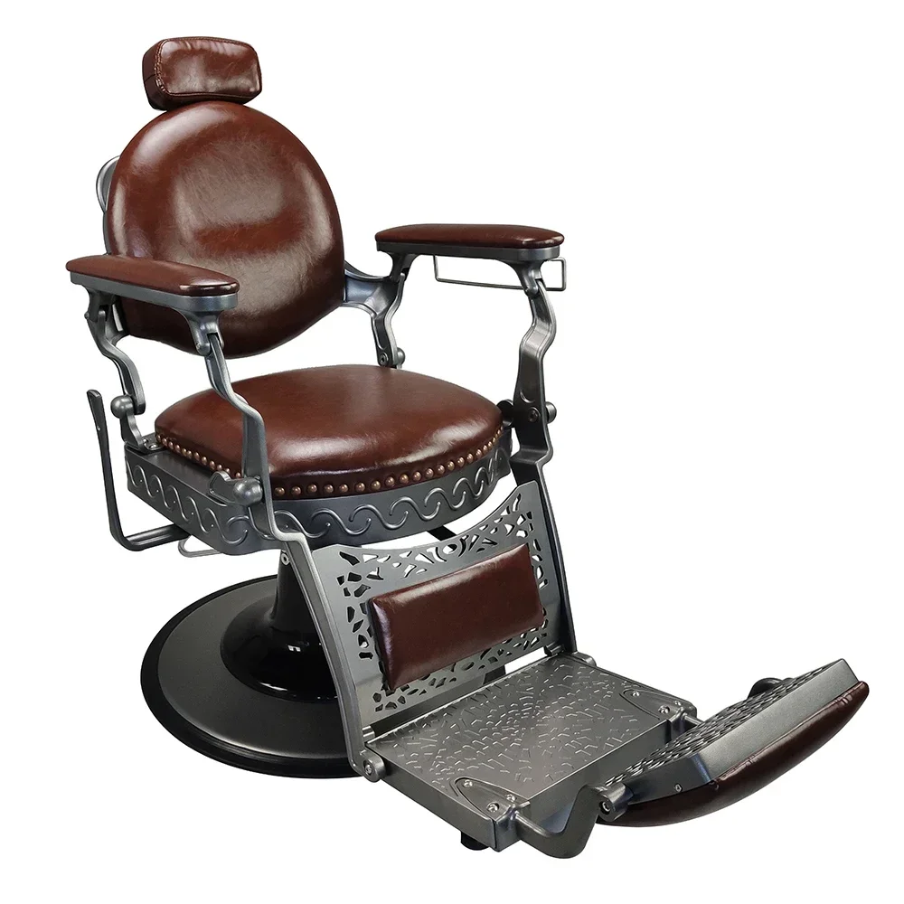 

high quality hair beauty salon equipment furniture hairdressing retro barber chair for barbershop