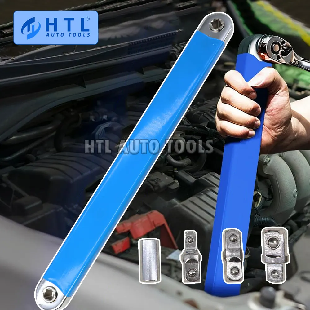 

Impact Offset Extension Wrench Set, Tight Reach Wrench with 1/2" 1/4" 3/8" Drive Adapters
