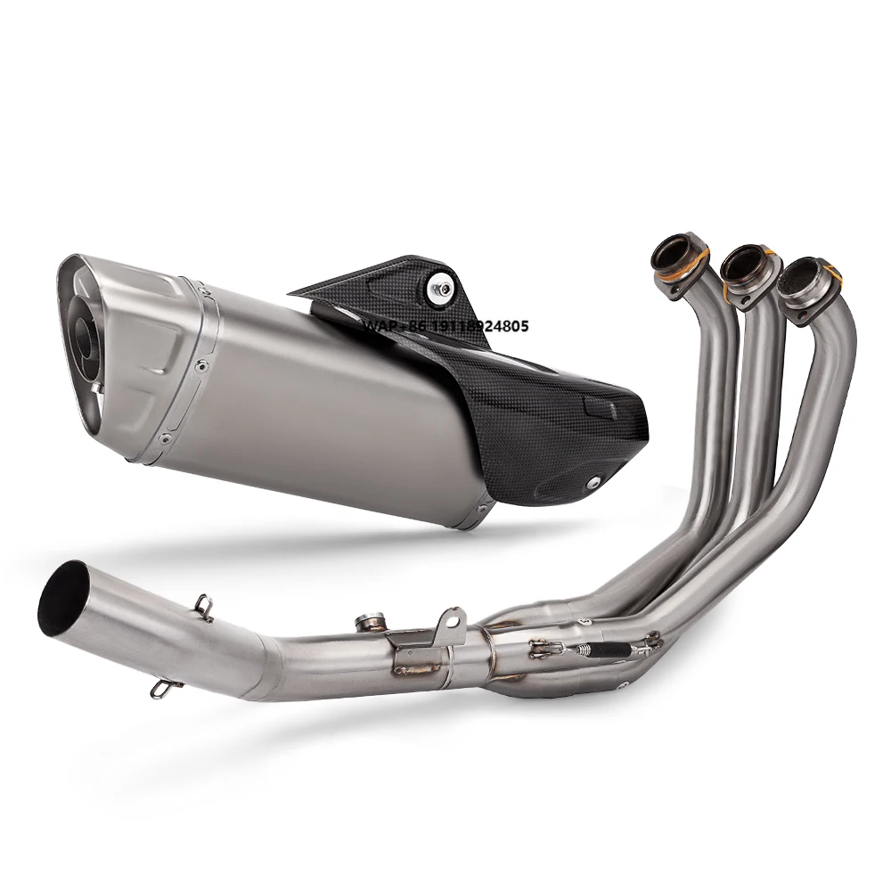 

2021-2023 MT09 MT-09 MT09SP FZ09 Motorcycle Exhaust Pipe Complete System M1 Stainless Steel New Condition