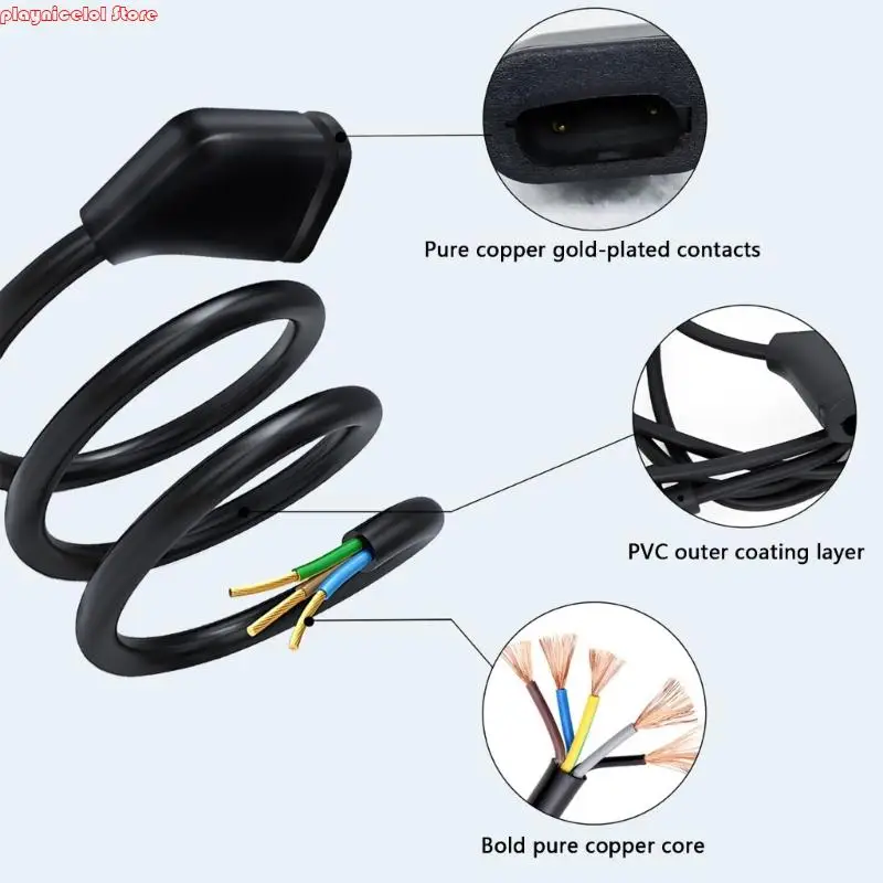 E8BA أذكى سلك الشحن المغناطيسي لسماعات الواقع الافتراضي السرعة السريعة PVC ABS المتانة #2