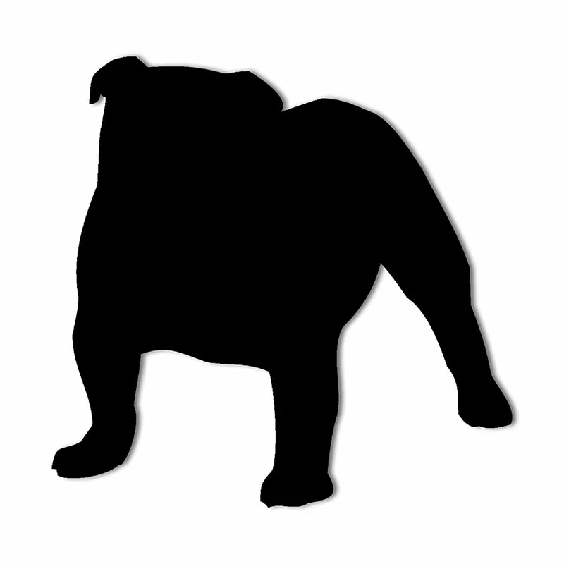 

English Bulldog Breed Dog Metal Wall Sign Dog Silhouette Wall Decor Home Living Room Interior Decoration Metal Art