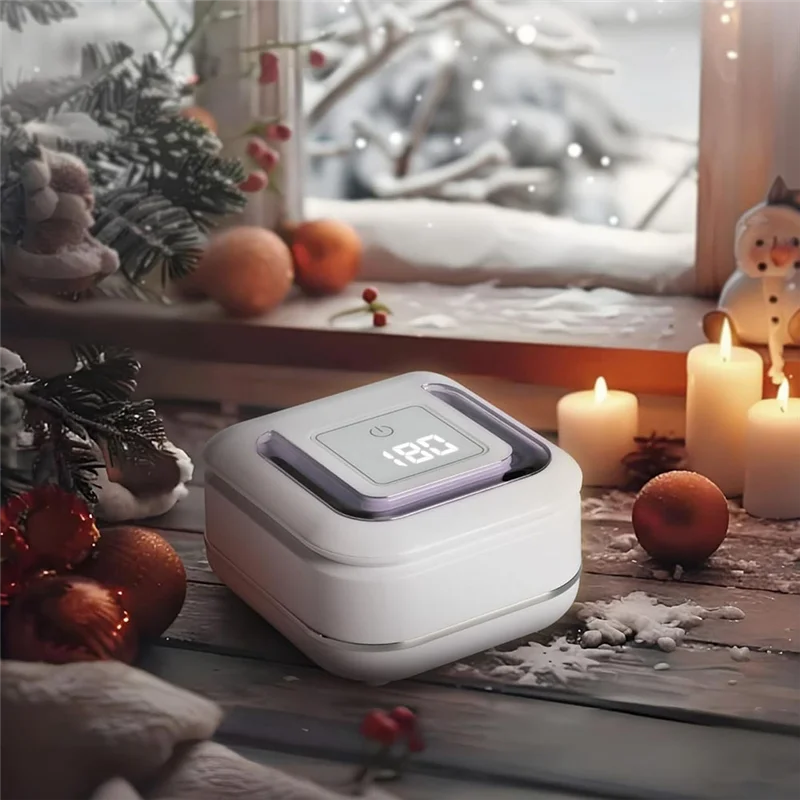 B15C U-V تنظيف جراب مع منفذ عرض آلة التنظيف التجنيب بالموجات فوق الصوتية 180 مللي 2 مؤقت رقمي الولايات المتحدة التوصيل