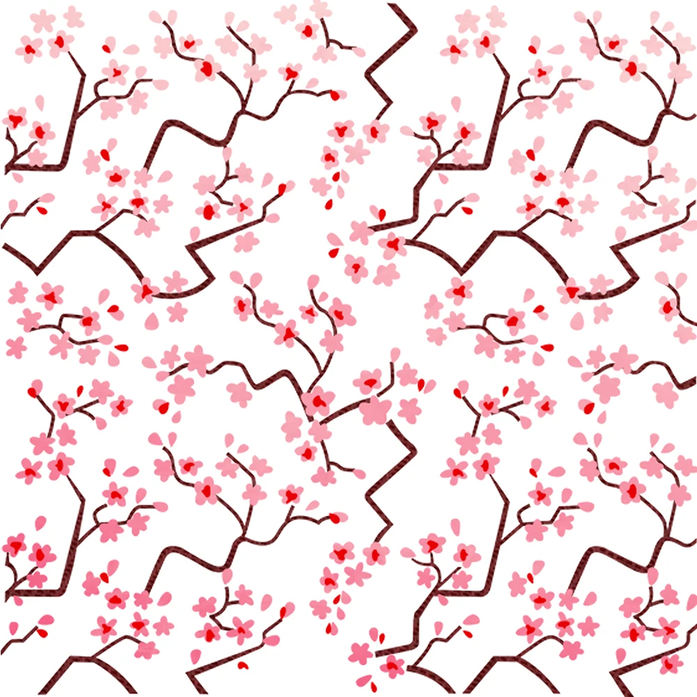 MangoCraft 3PCs Winter Plum Blossom Plastic Stencils For Decor DIY Scrapbooking Supplies Stencil For Cards Albums Background