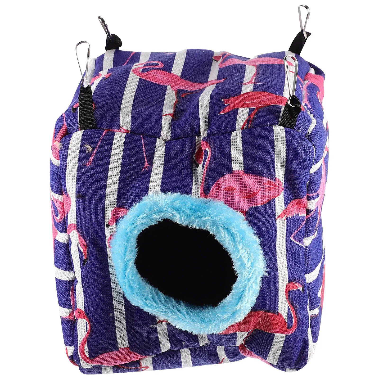 

Hamster Nest Cotton Hanging Warm Hideout Bed Rat Guinea Pig Hedgehog Small Pet Winter Sleeping Shelter Hamster Hideout