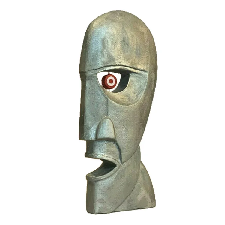 

New Resin Sculpture Head Decorative Crtsman Cross-Border Display Piece Bell Artistic Creation Unique Home Decor Item