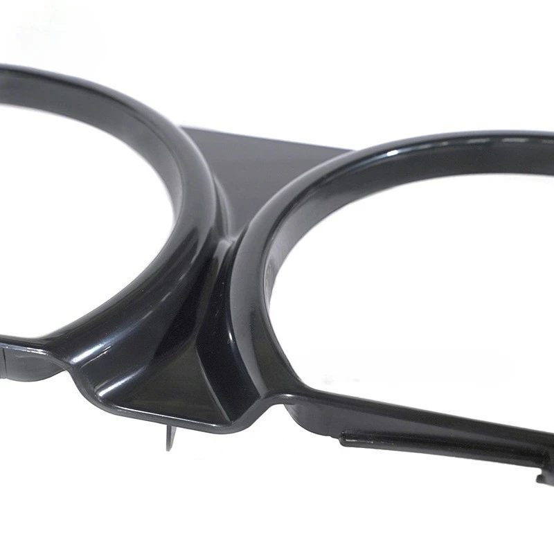 المصباح ضوء الحافة غطاء الكسوة LH & RH ل دودجز تشالينجر 2015 2016 2017 2018 2019 2020 2021 #5