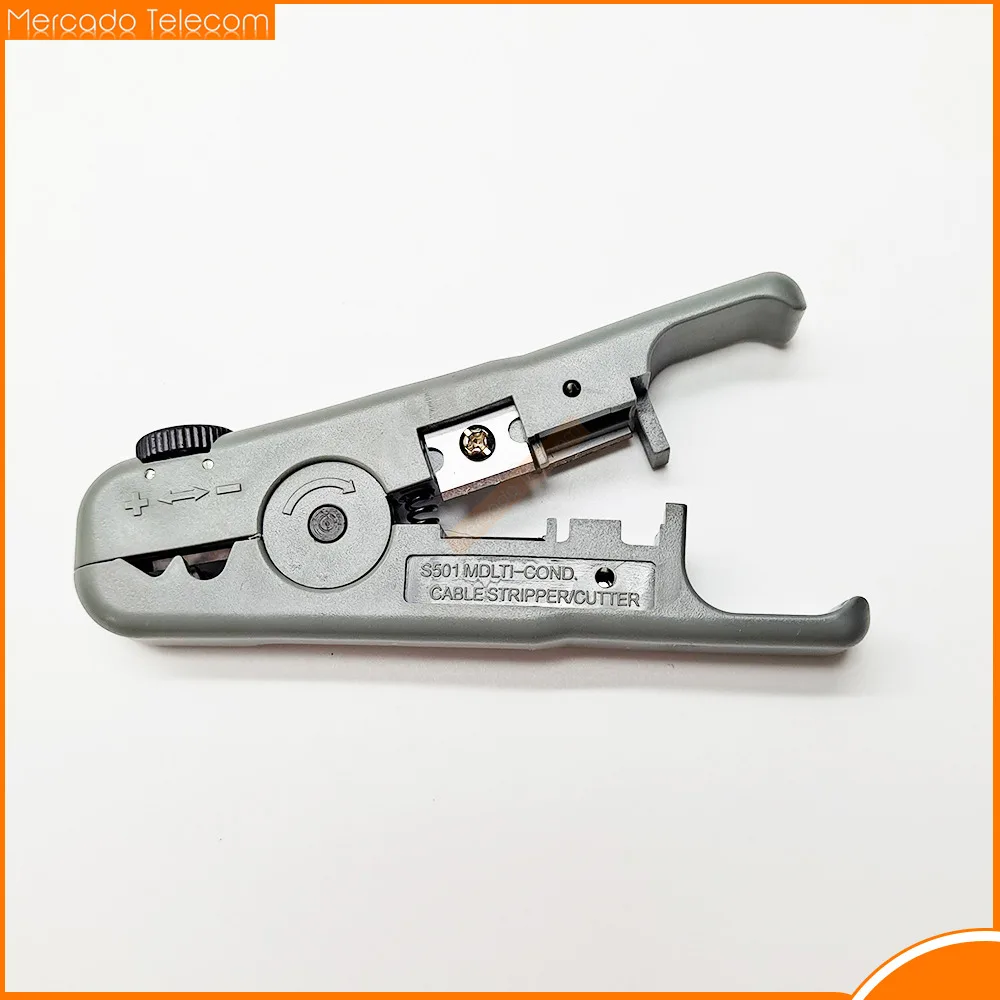 

3-in-1 Wire Stripper Ethernet Cable Cutter Round Cable Cutting Tool Lan Cable Stripping for CAT7 CAT6 CAT5E CAT5 Round Wire