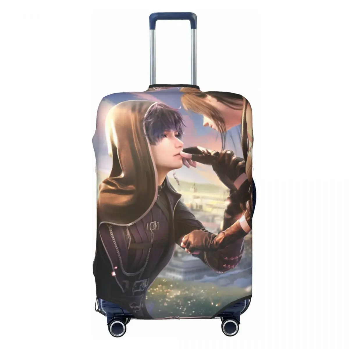 

Sylus Girl Dinner Zayne Love Deepspace Suitcase Cover Travel Protector Flight Practical Luggage Accesories