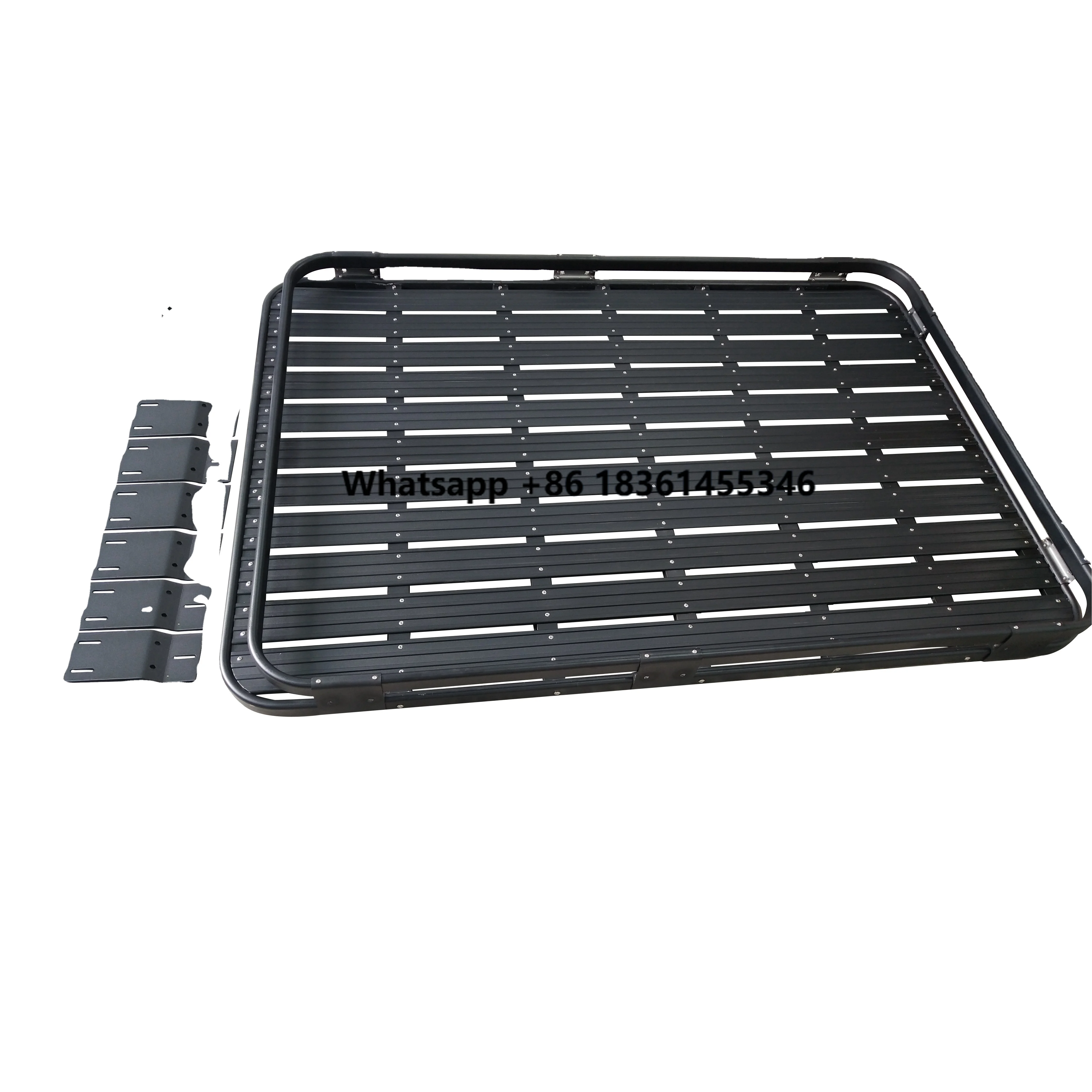 

YH-F-006-D Aluminum Alloy Roof Rack Luggage Basket Cargo Basket Roof Basket For Pajero/Prado/Landcruiser/Patrol