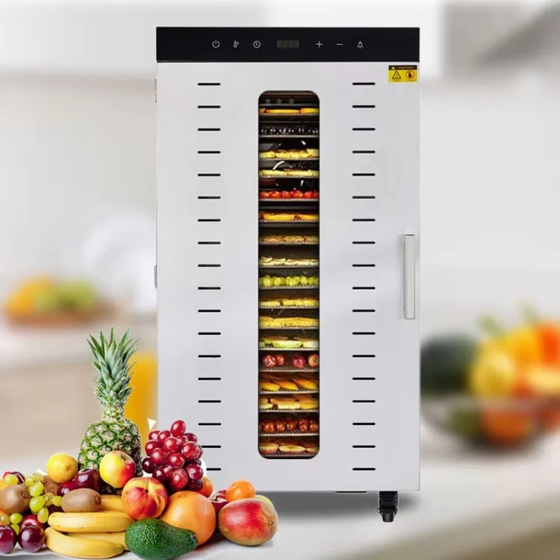 

24 Trays Single Zone Commercial Electric Food Dehydrator Machine Dryer Machine For Fruits