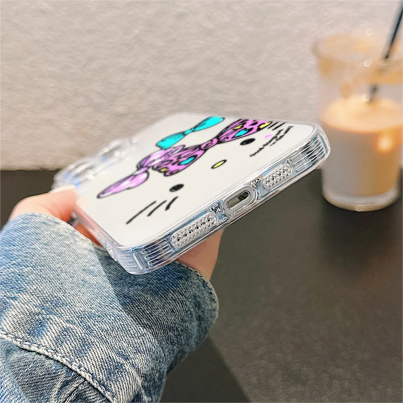 Casing Ponsel Sampul Lembut Sanrio Hello Kitty Lucu untuk Xiaomi Redmi Note 10Lite 12S 11 14 13 12 Pro Plus 10S 10Pro 9 11S 8