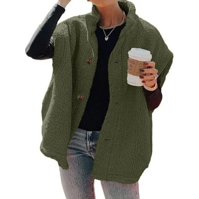 سترات الصدريات النسائية السميكة الخريف تويد البلايد العادية ثلاثة أزرار الأكاديمية الطبقات مدرسة Preppy الشباب أنيق Y2K #3