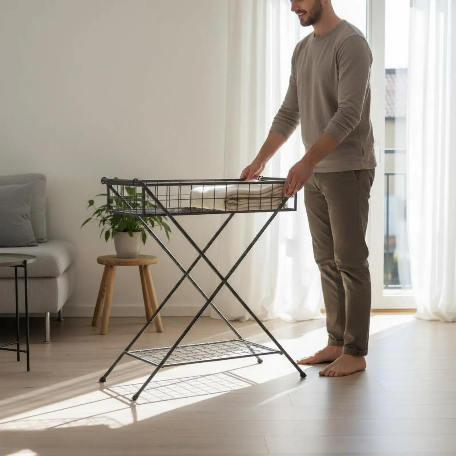 Etagere-en-fer-multi-usage-support-de-rangement-en-metal-a-2-niveaux-support-pour-plantes-pour-interieur-exterieur-jardin-balcon-decoration-et-presentation