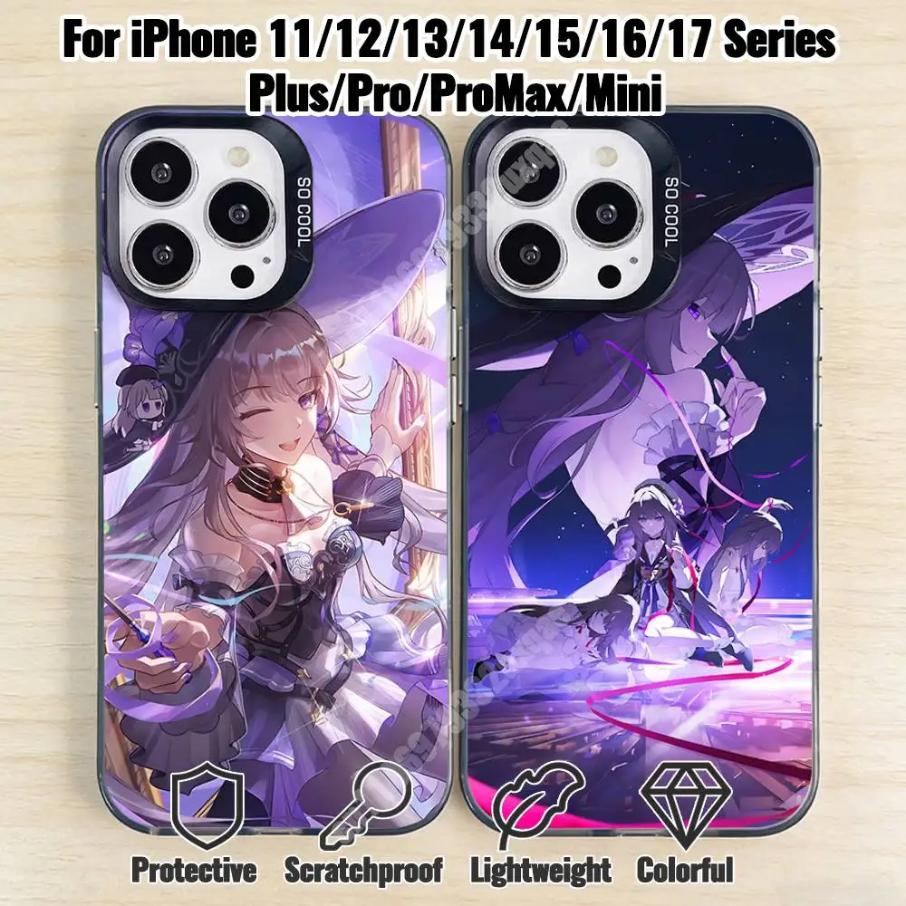 

Honkai Star Rail Herta Phone Case for iPhone 17 16 Max Mini 15 14 13 Pro Plus 12 11 X XS Air Premium Protector
