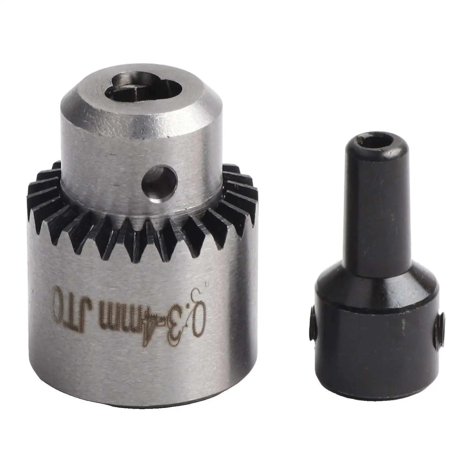 

Комплект из 1 шт.: Соединитель JT0 4-8 мм, патрон для дрели, диапазон зажима 0,3-4 мм, для вала электродвигателя фрезерного станка, аксессуары для инструментов