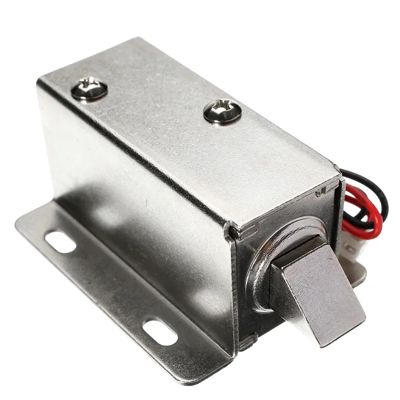 12V DC 1.1A Electric Lock Assembly Solenoid Cabinet Drawer Door Lock Low-Power Smal Automatic Door Electric Locks