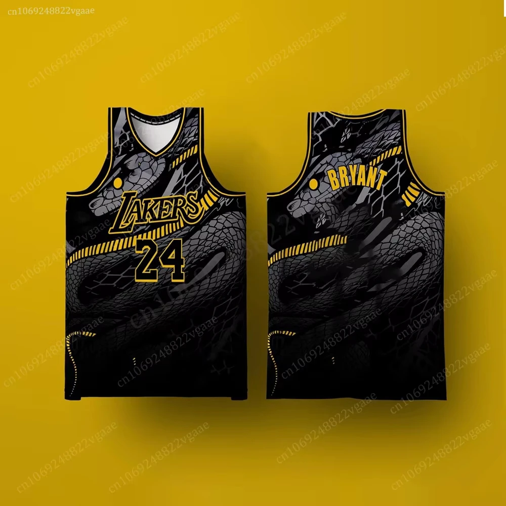 فريق الولايات المتحدة الأمريكية الجديد لكرة السلة الأمريكية جيرسي كوبي 24 براينت هيب هوب للأولاد والرجال مامبا 24 #1