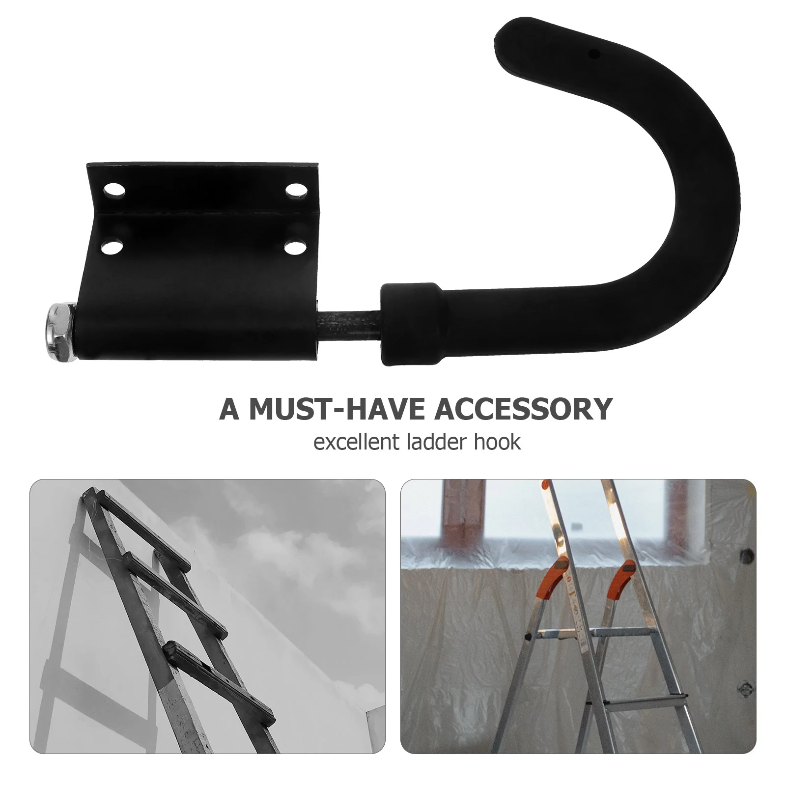 Imagem -05 - Heavy Duty Ladder Roof Hook Estabilizador de Extensão Wall Mount Hangers Edge ao ar Livre Pcs