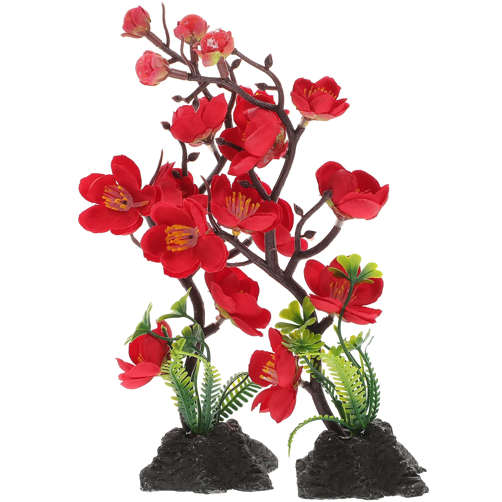 

Plum Blossom Platter Decoration Japanese Sushi Restaurant Decorations Wall Flower to Decorate Tray Theme