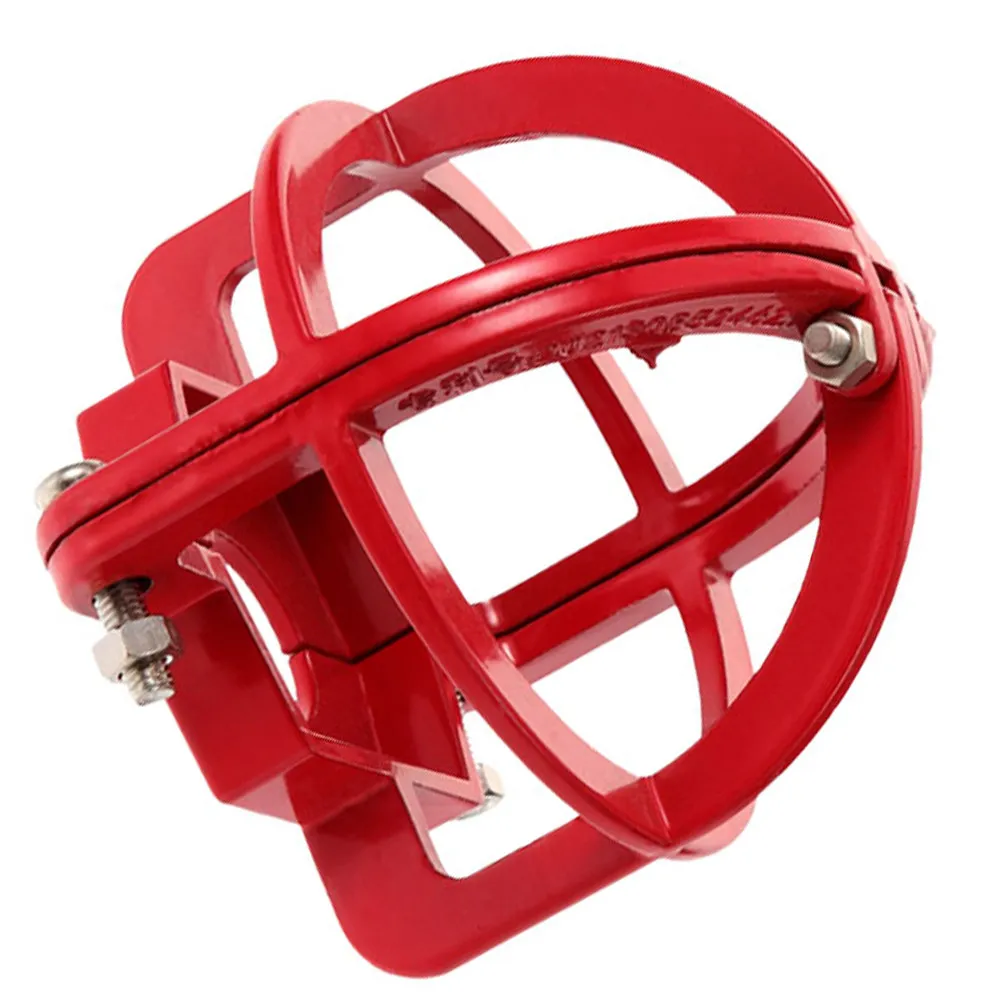 

Metal Fire Sprinkler Head Guard Cage Sprinkler Head Longlasting Tamper Resistant for Offices Factories Homes