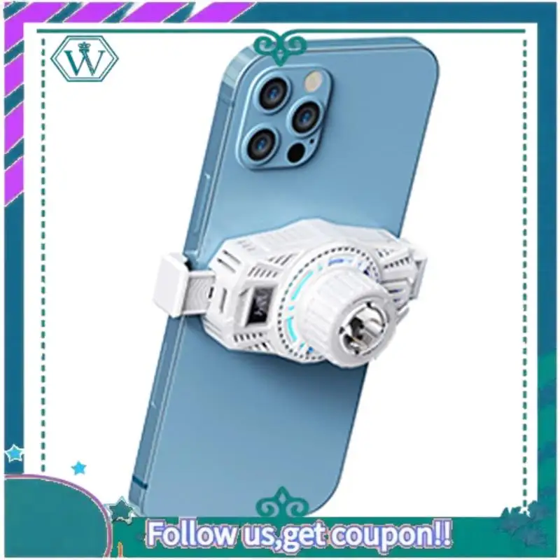 Upgraded Desktop Lifting Clip Phone Radiator Semiconductor Portable Suitable Forvideo Live Broadcast