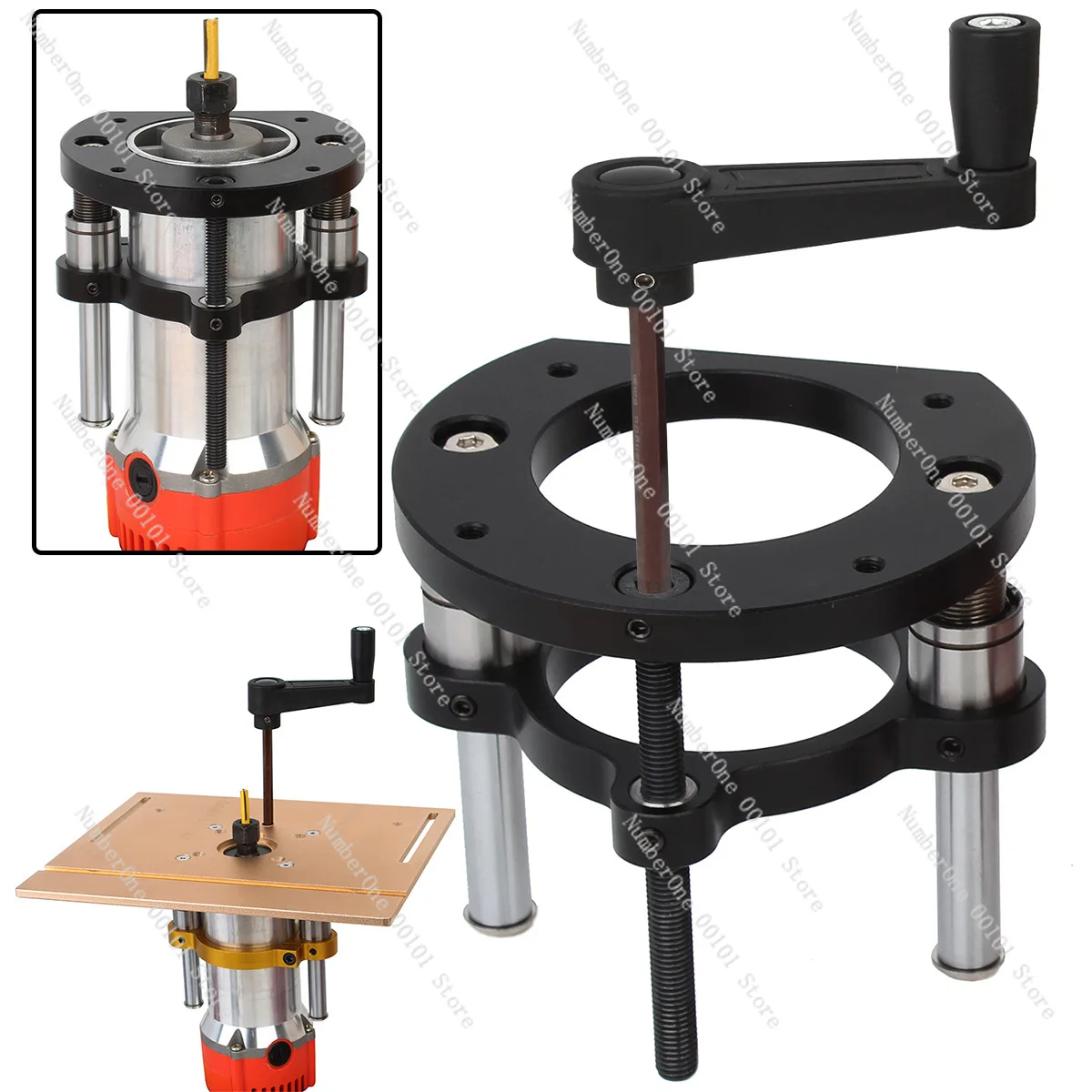 

65mm flip-up adjustablebottom seat, bakelite milling, small gong machine adjustable table, slotting, tenoning, trimming and cham