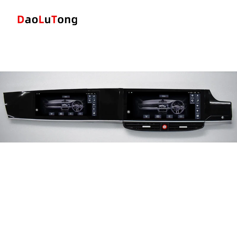 

Двухэкранный автомобильный DVD-плеер 12.3 дюйма для Porsche Panamera RHD 2014-2017, Android 13, GPS-навигация, мультимедиа, CarPlay