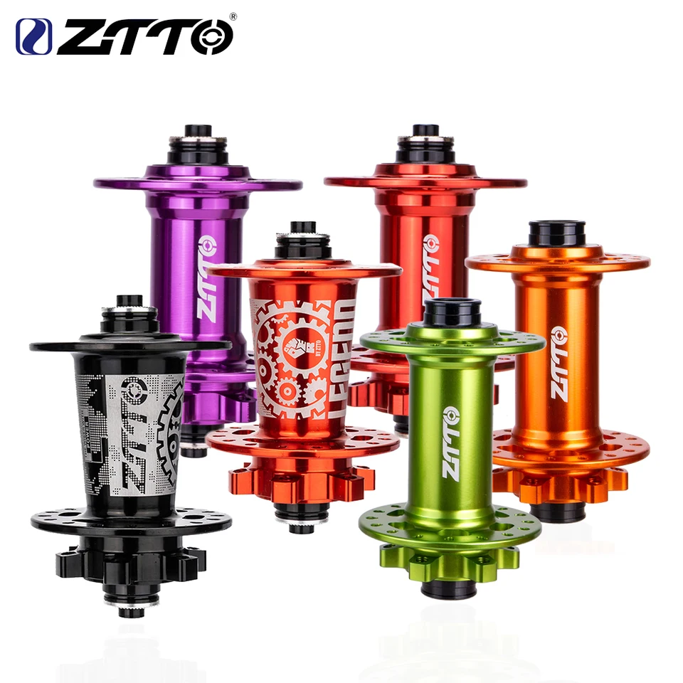 Ztto mtb 32 furos cubo de freio a disco cubo dianteiro 6 parafuso