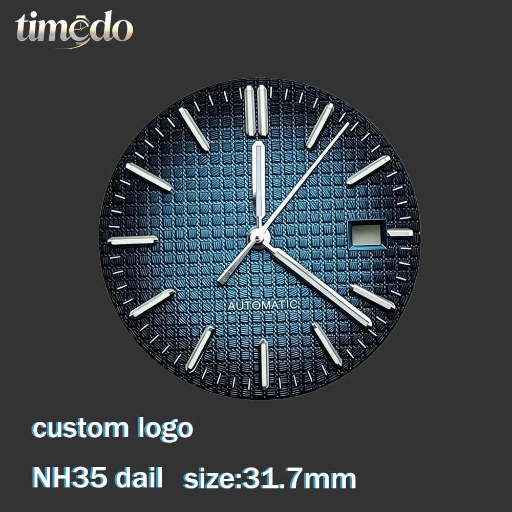 New NH35 dial personalized DIY logo dial men's watch accessories suitable for NH35 movement accessories