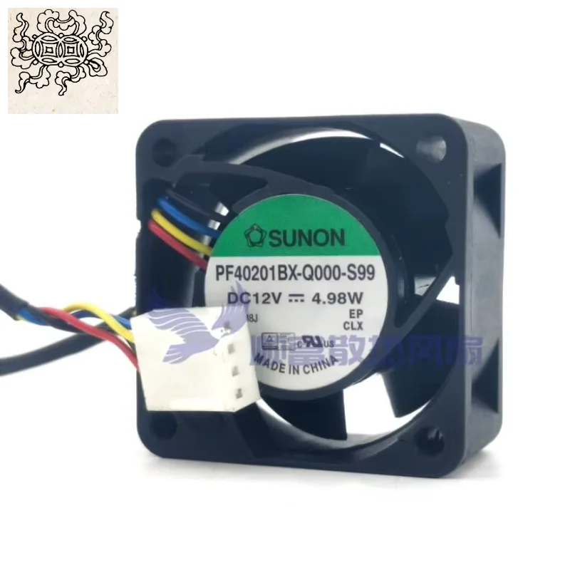 

Ltsf For SUNON PF40201BX-Q000-S99 DC 12V 4.98W 40x40x20mm 4-Wire Server Cooling Fan