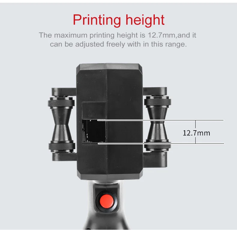 جودة عالية شبه أوتوماتيكية مع آلة طباعة الملصقات النافثة للحبر منخفضة الخسارة لزجاجة الأكياس البلاستيكية