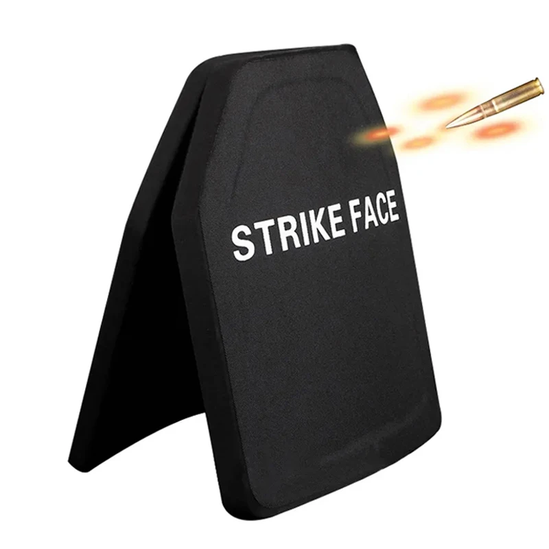 NI III Pure PE + Aramid 25×30 CM Level 3 Insert Plate Backpack Deck Defense Shield Self-Defense view 4