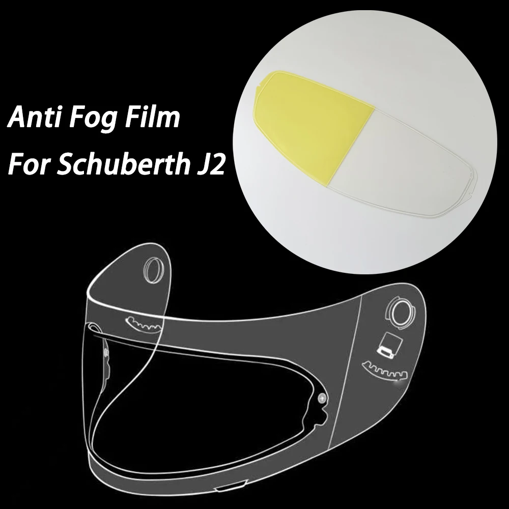 Helmet Visor Film Anti Fog For Schuberth J2