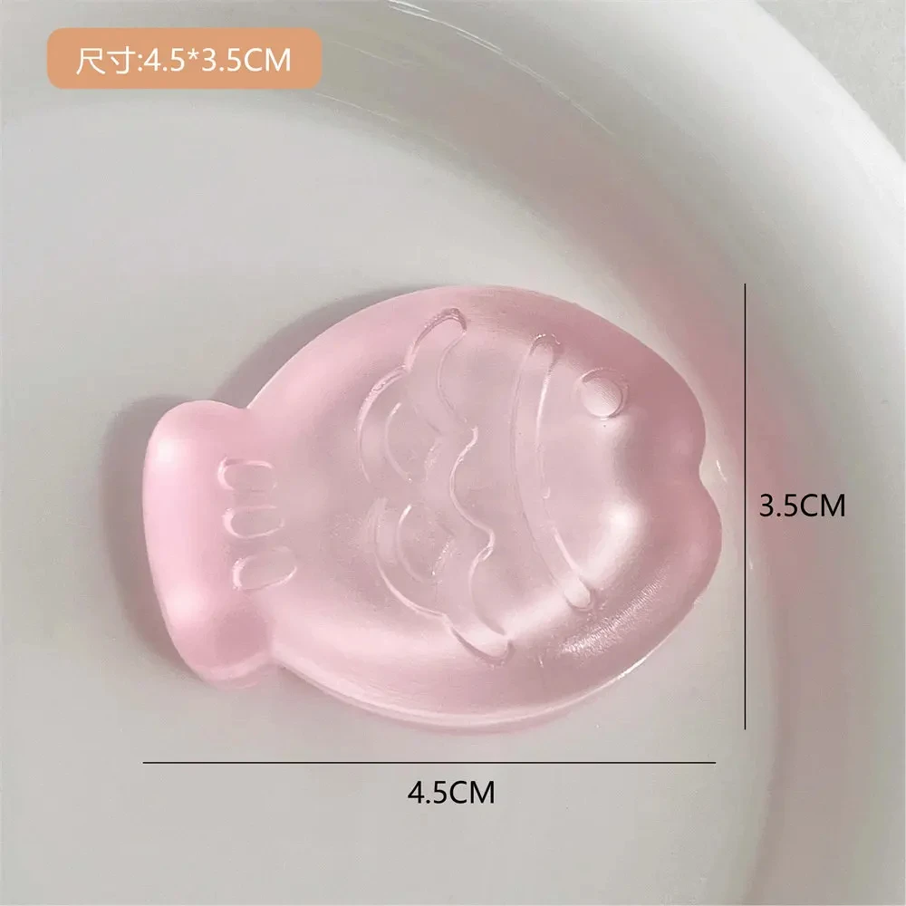 New Fidget Toys Mini Squishy Toys Mochi Ice Block Stress Ball Toy Kawaii trasparente Cube Cat Paw Fish antistress Squeeze Toy