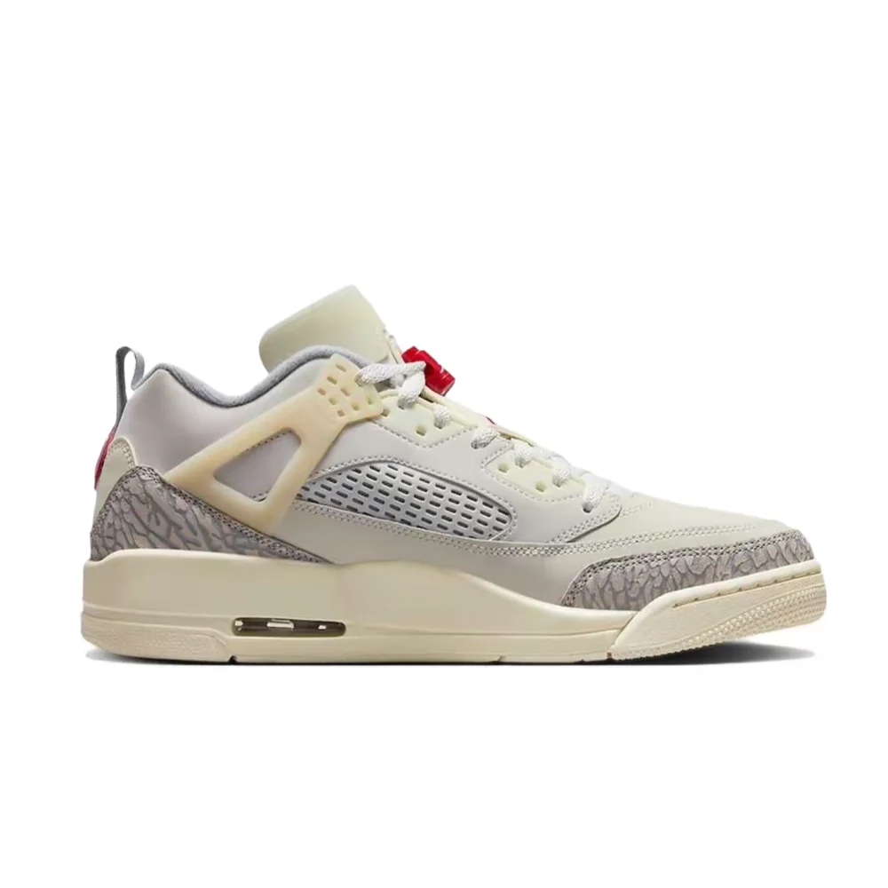 Jordan Spizike Coconut Milk Men's Low-Top Retro Basketball Shoes – Simple, Comfortable & Durable, Beige FQ1759-100