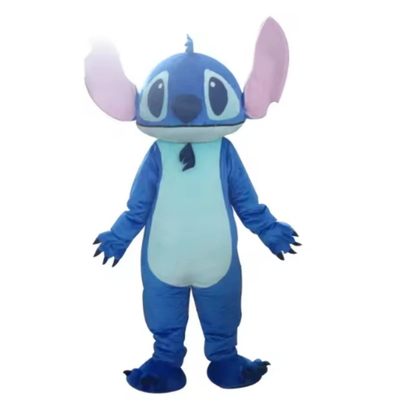 2028 Cosplay Premium stof Blauw Lilo & Stitch Mascottekostuum Cartoonpakken Muis Mickey Minnie Rollenspel Fancy Dress Carnaval