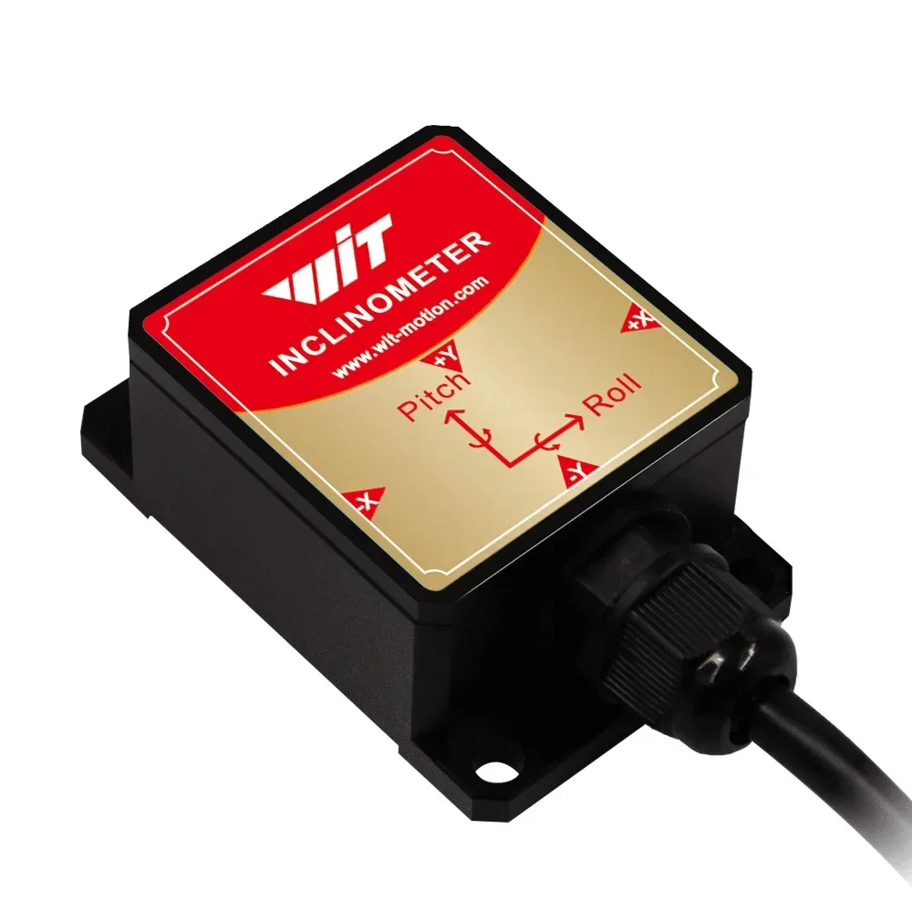 WITMOTION HWT905-RS232 Waterproof Accelerometer Inclinometer Acceleration+Gyroscope+Angle+Magnetometer, MPU9250 IMU Sensor