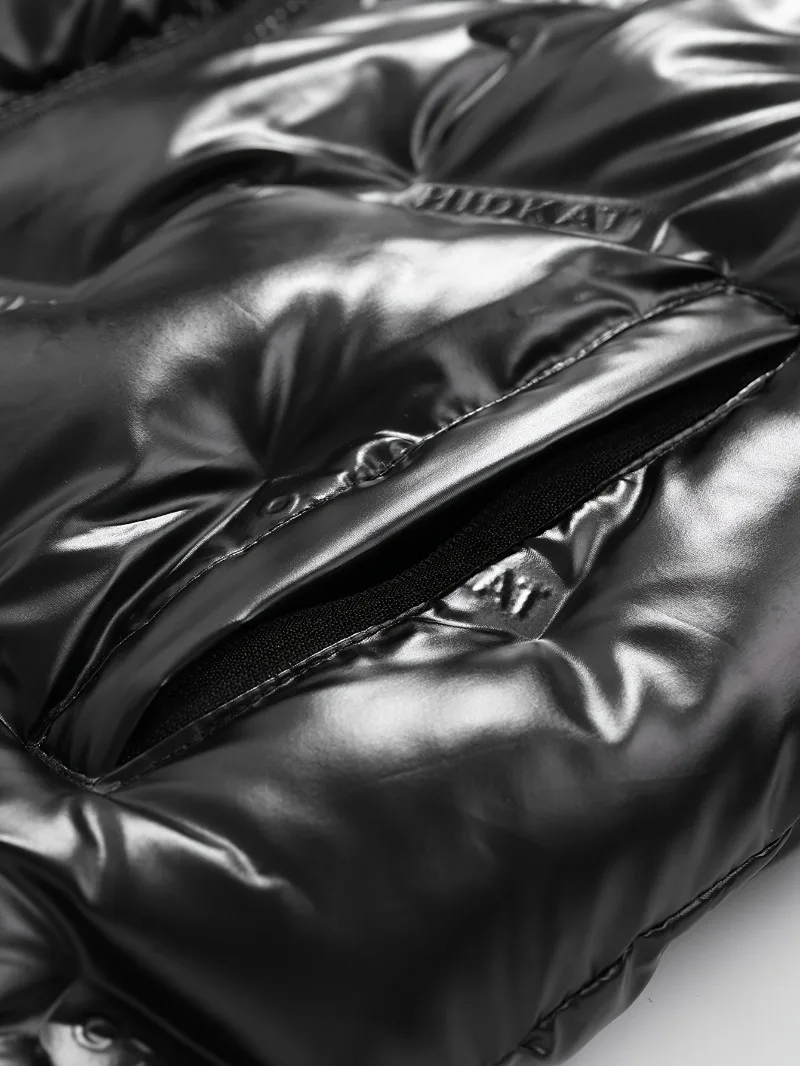 سترة شتوية شديدة التحمل للرجال ملابس خارجية للطقس البارد مع سحاب كامل للإغلاق مع قلنسوة معطف مقاوم للرياح معطف رجالي حراري معزول #5