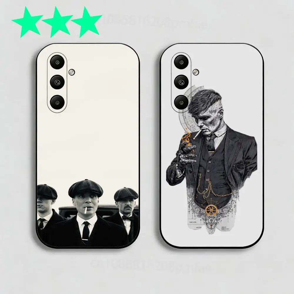 

P-Peaky B-Blinders TV Cool Phone Case For Samsung Galaxy A13,21s,22,31,32,40,52,71,A91 Soft Black Shell