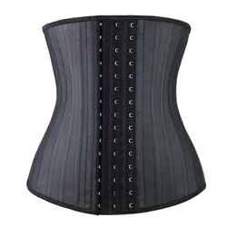 25 Steel Bones Latex Waist Trainer sports Corset Shapewear Slimming Belly Women Body Shaper