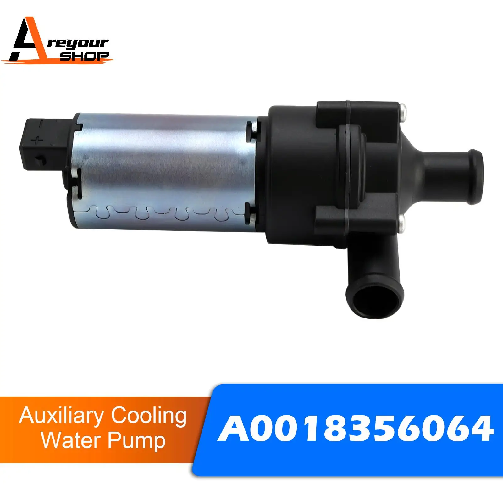 Areyourshop A0018356064 Engine Auxiliary Water Pump for Mercedes-Benz W163 ML230 270 320 350