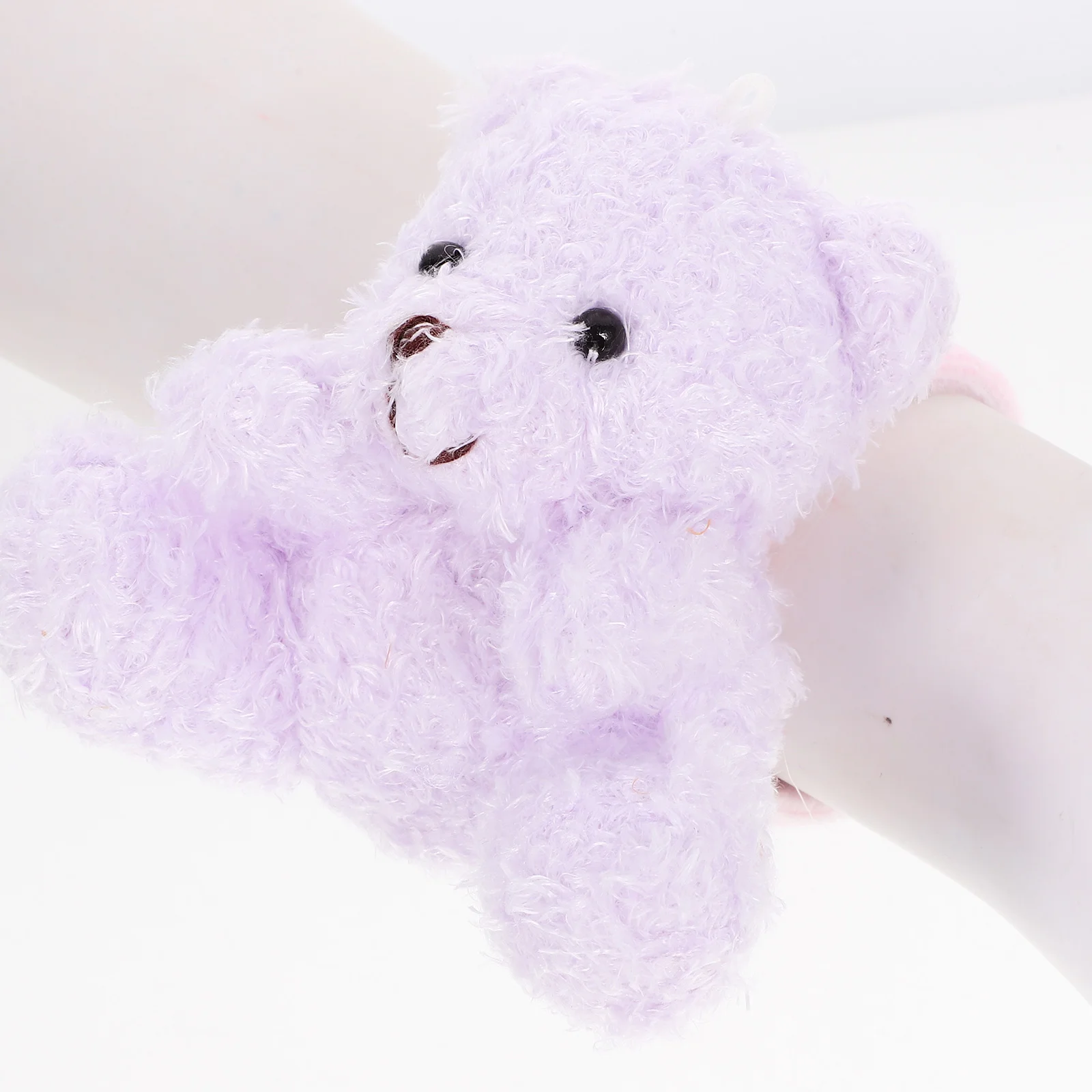 Anneau en peluche pour chien, jouets, animaux en peluche pondérés, Bracelets souples, cadeaux de fête, dessin animé pour enfant