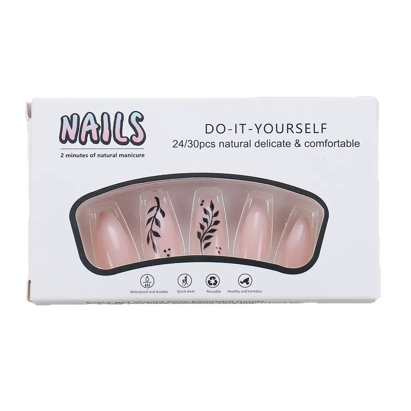

Wearing nail pads Popular nail pads Finished products Removable fake nail patches