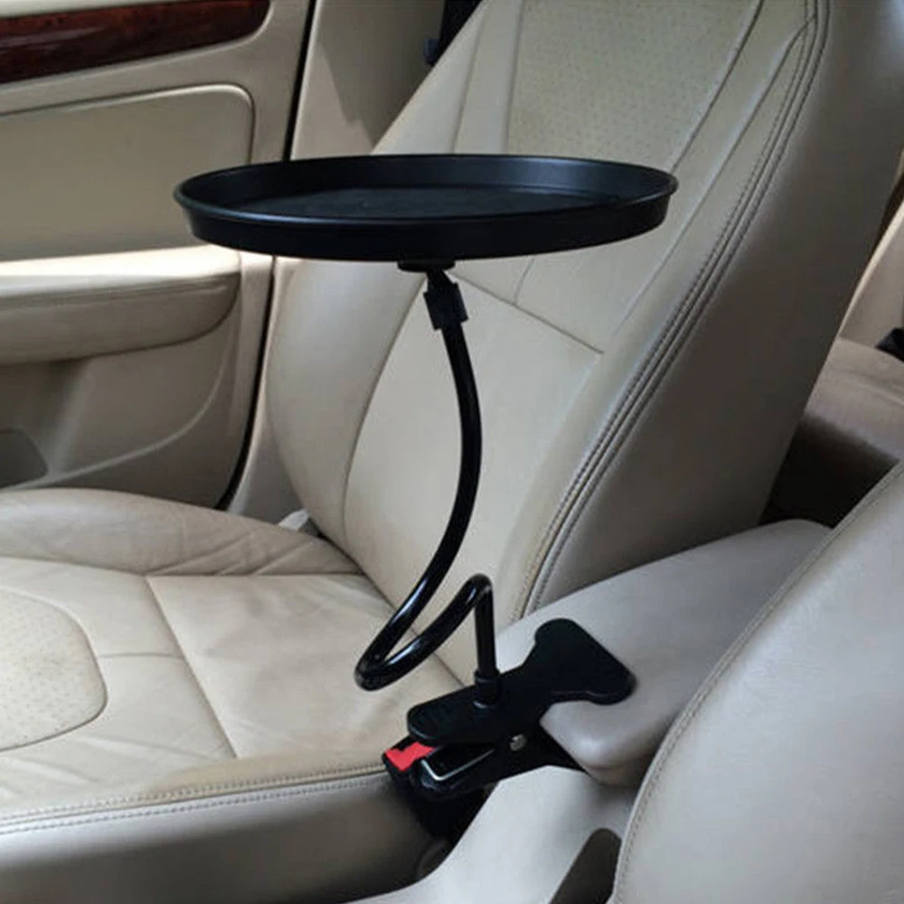 Multifunctional Car Holder Car Dinner Plate Tray Food Shelf Tray Storage Rack Car Interior Accessories