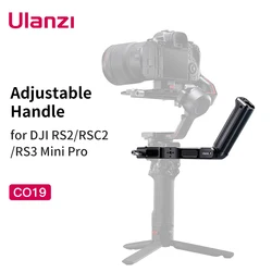 Ulanzi Adjustable Sling Handle Grip For DJI RS 3/RS 3 Mini/RS 3 Pro/Ronin-SC/RSC 2 Mini Gimbal Stabilizer w NATO Mount ARRI Hole