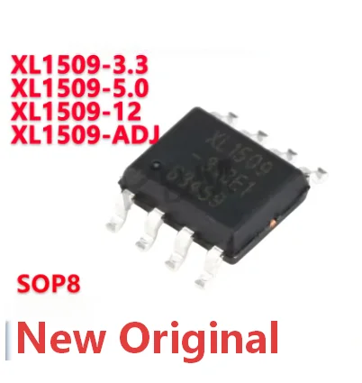 10/PCS New XL1509 XL1509-3.3 XL1509-5.0 XL1509-12 XL1509-ADJ SOP8 Original Power chip In Stock