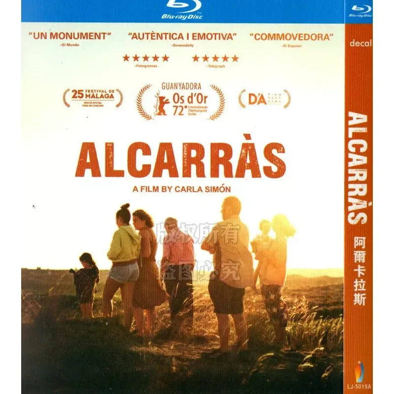 Blu-ray BD Spanish Family Drama Movie Alcalas 1080p High Definition 1 Disc
