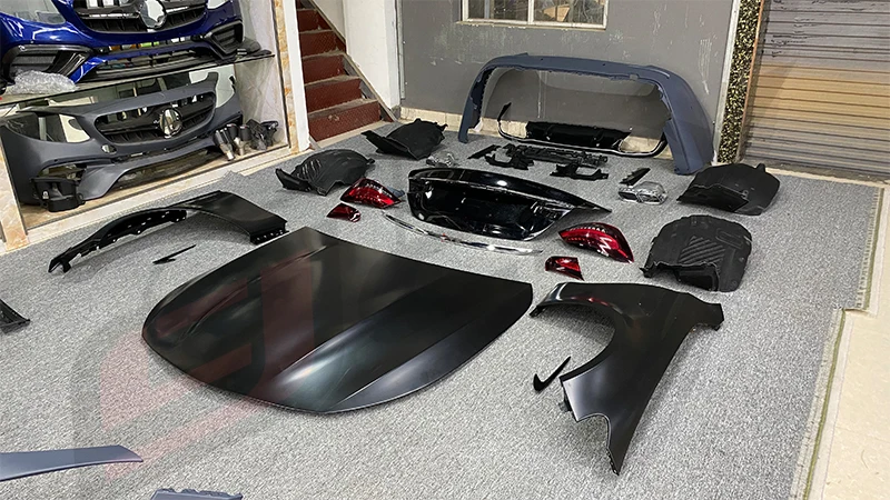 2016-2022 Benz E-Klasse W213 Oud tot nieuwe E63 bodykits - Bumper, kap, koplamp en achterlicht |   UPGRADE-ONDERDELEN BEPERKTE TIJD AANBIEDING