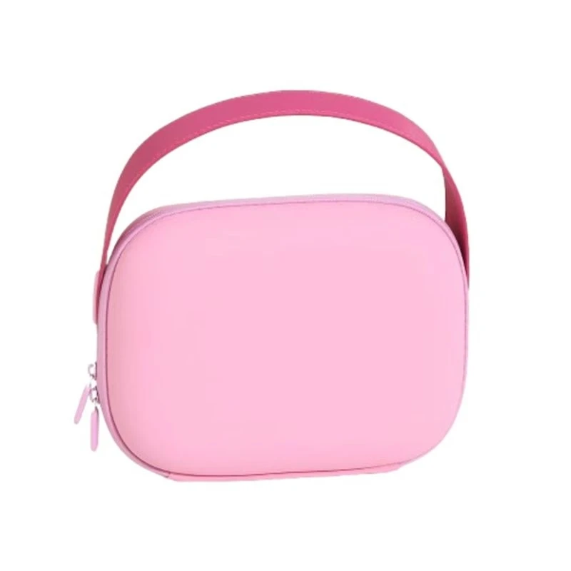 NEW-Large-Capacity Waterproof Makeup Case - Cosmetic Bag With Handle, Square Wash Storage Pouch For Bathroom Essentials A