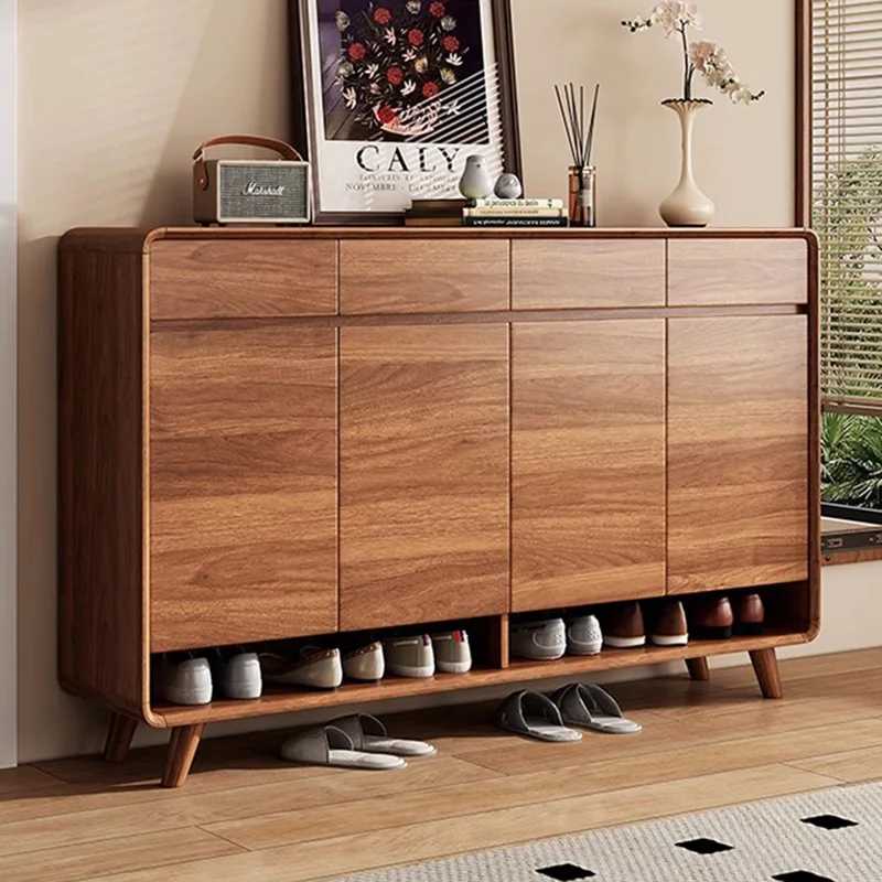 

Modern Vertical Shoe Cabinet Entrance Hall Slippers Wooden Designer Luxury Storage Shoe Shelf Display Muebles Hotel Furniture